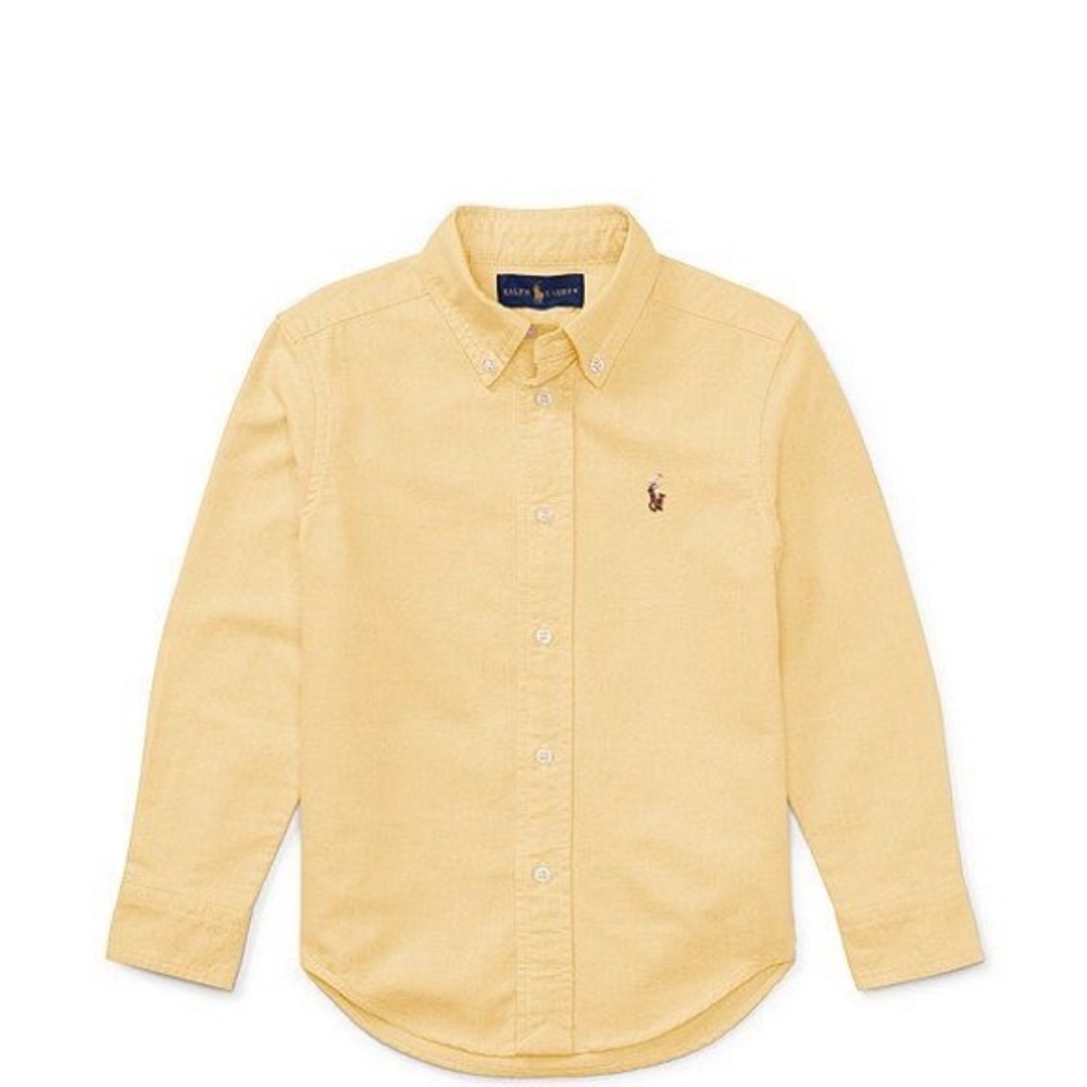 Polo by Ralph Lauren Kids Yellow Button Down Shirt